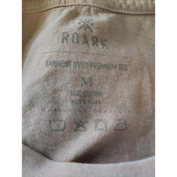 ROARK Unhustle T Shirt Blush Mens Size Medium - Picture 3 of 3